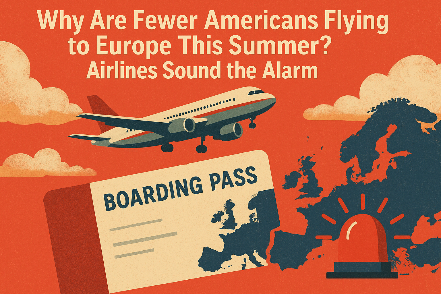 Why Are Fewer Americans Flying to Europe This Summer? Airlines Sound the Alarm